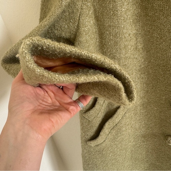 Vintage 1960s Mint Sage Green Coat - Picture 7 of 16